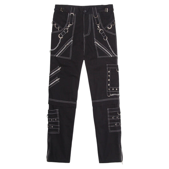 Herren Cargo-Hose mit Ketten-Details und praktischen Taschen R&B