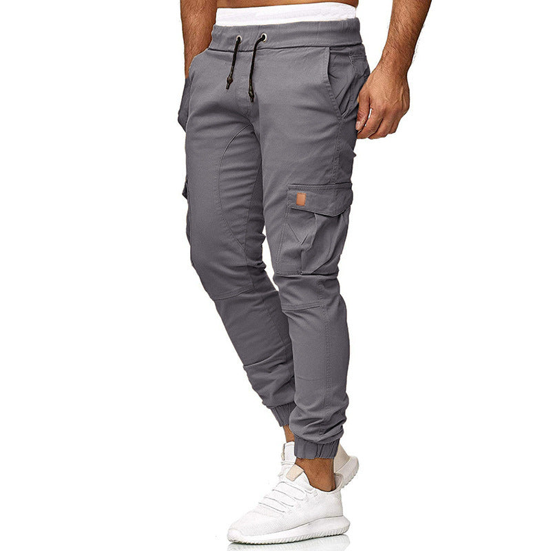 Herren Cargo-Jogginghose mit elastischem Bund und praktischen Seitentaschen R&B