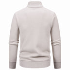 Herren leichte Strickjacke mit modernem Zipper und sportlichem Design
