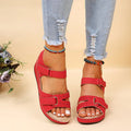 Damen Komfortable Clogs mit verstellbarem Riemendesign R&B
