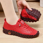 Damen Atmungsaktive Freizeitschuhe mit rutschfester Sohle und bequemem Fersenbereich R&B