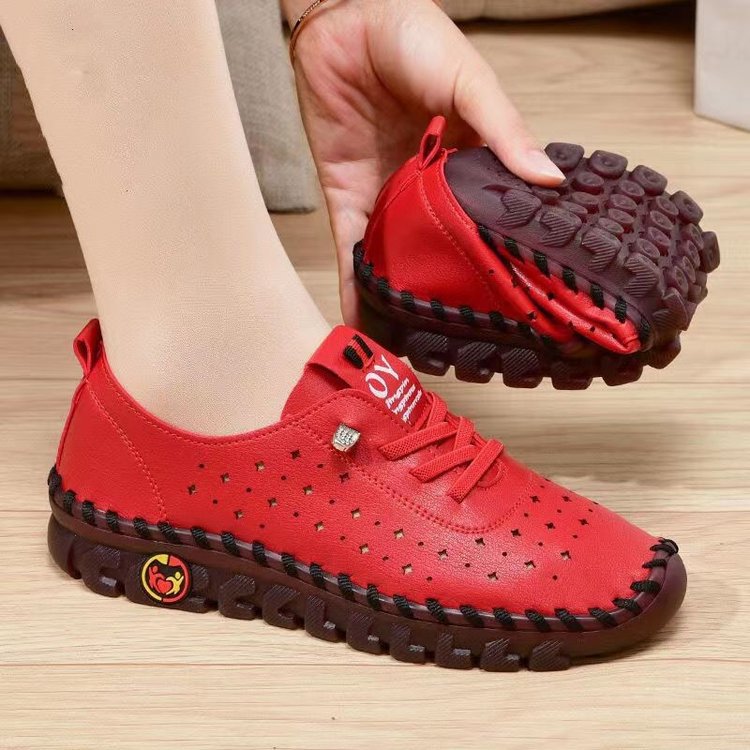 Damen Atmungsaktive Freizeitschuhe mit rutschfester Sohle und bequemem Fersenbereich R&B