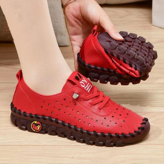 Damen Atmungsaktive Freizeitschuhe mit rutschfester Sohle und bequemem Fersenbereich R&B