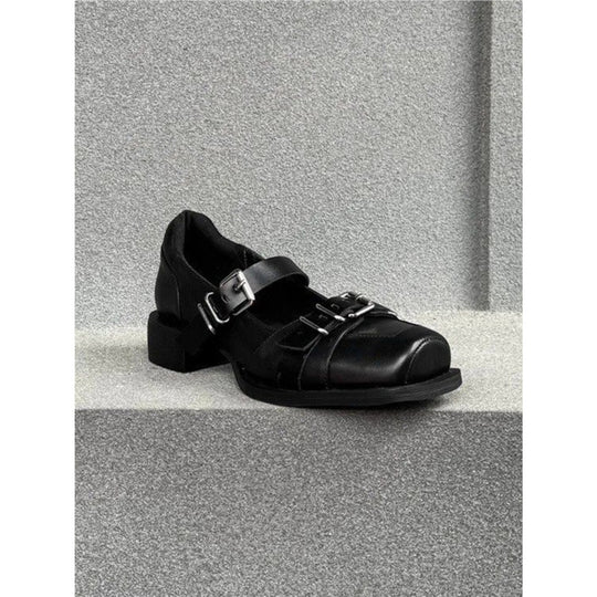 Damen elegante Slingback-Pumps mit dekorativer Schnalle R&B