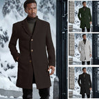 Herren eleganter Langmantel R&B