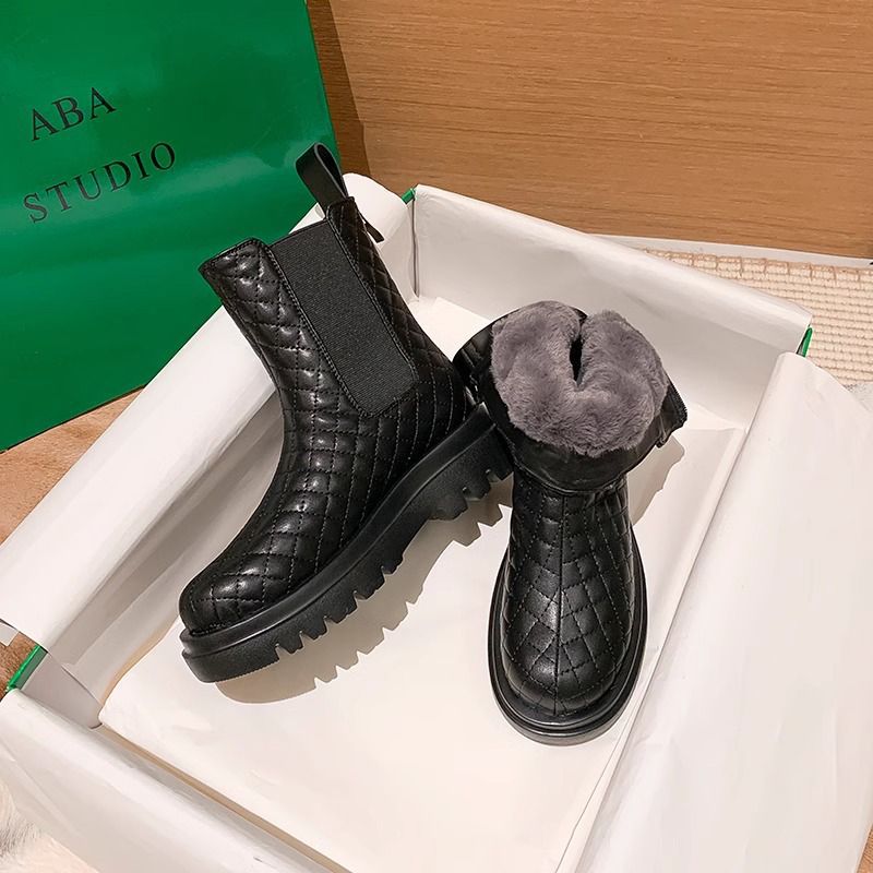 Damen Komfortable Chelsea-Boots mit gefüttertem Innenleben und rutschfester Sohle R&B