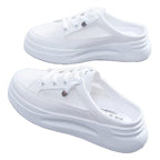 Damen Slip-On Sneakers mit atmungsaktiver Netzstruktur und gepolsterter Sohle