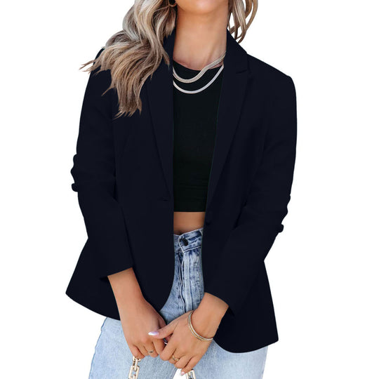 Damen Eleganter Blazer mit modernem Schnitt und praktischen Taschen R&B