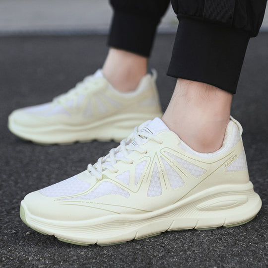 Damen Sportliche Hochleistungs-Sneaker mit atmungsaktiver Mesh-Oberfläche und flexibler Sohle R&B