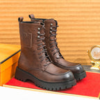Damen Hohe Schnürboots mit rutschfester Sohle und robustem Obermaterial R&B