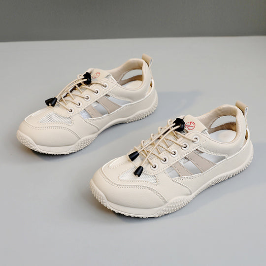 Damen modische und atmungsaktive Freizeitschuhe mit elastischem Schnürsystem R&B