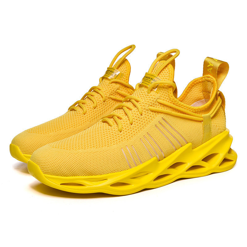 Damen Leistungsstarke Laufsneakers mit atmungsaktivem Mesh-Obermaterial und innovativem Dämpfungssystem R&B