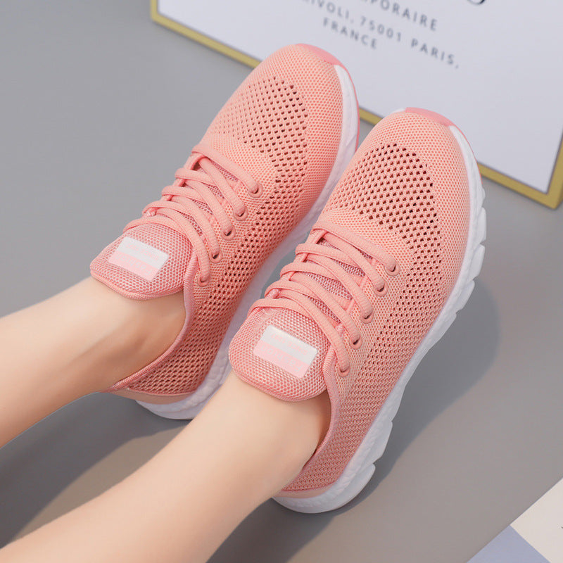 Damen atmungsaktive Freizeitsneaker mit flexibler Sohle R&B
