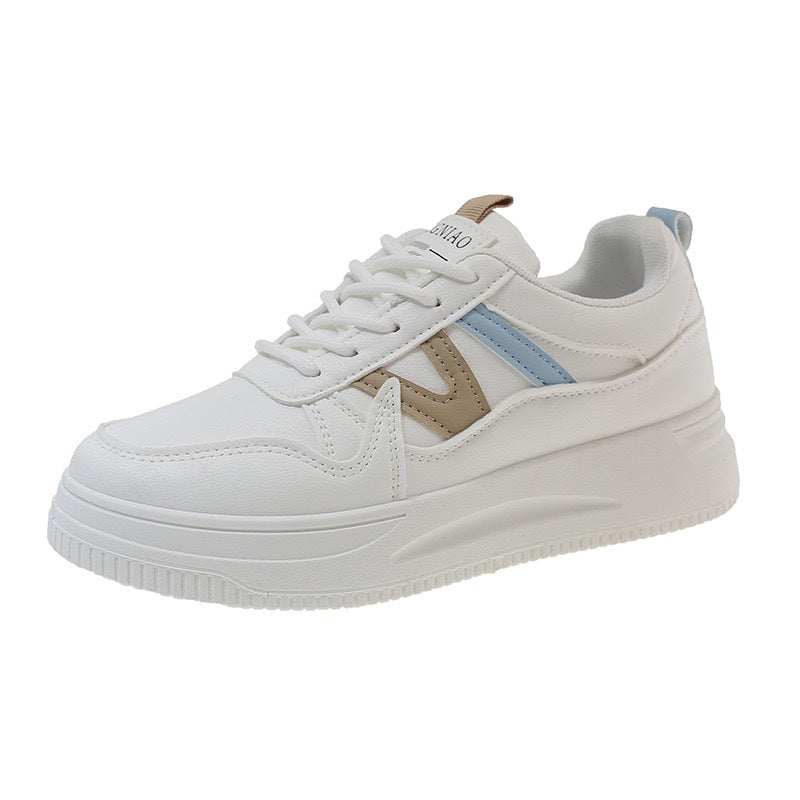 Damen Hohe Plattform-Sneaker mit orthopädischer Dämpfung und stylischem Design R&B