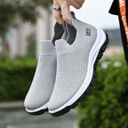 Damen Hochqualitative Slip-On Sneakers mit elastischem Obermaterial und rutschfester Sohle R&B