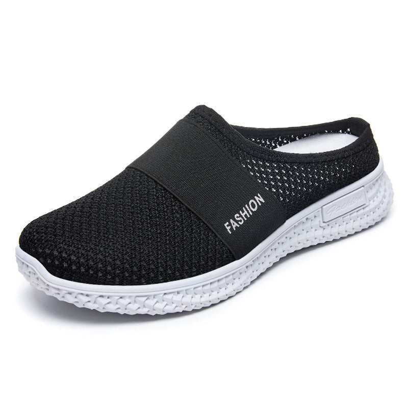 Damen Modische und atmungsaktive Clogs mit elastischer Bänder von R&B