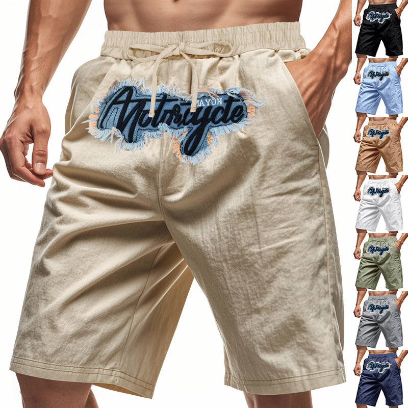 Herren lässige Komfort-Shorts mit verstellbarem Kordelzug und praktischen Seitentaschen R&B