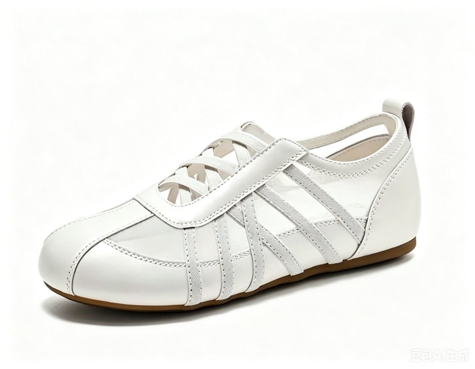 Damen Slip-On Ballerinas mit flexiblem Riemchendesign R&B