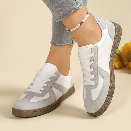 Damen Freizeitsneaker mit sportlichem Design und rutschfester Sohle R&B