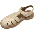 Damen Sandalen mit verstellbarem Riemen und rutschfester Sohle R&B