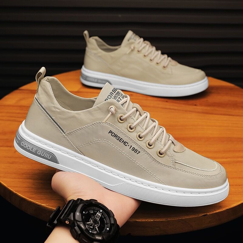 Damen lässige Sneakers mit atmungsaktivem Obermaterial und bequemer Dämpfung R&B