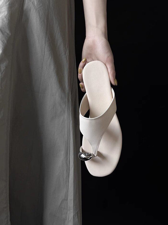 Damen Zehentrenner mit elegantem Schmuckdetail R&B