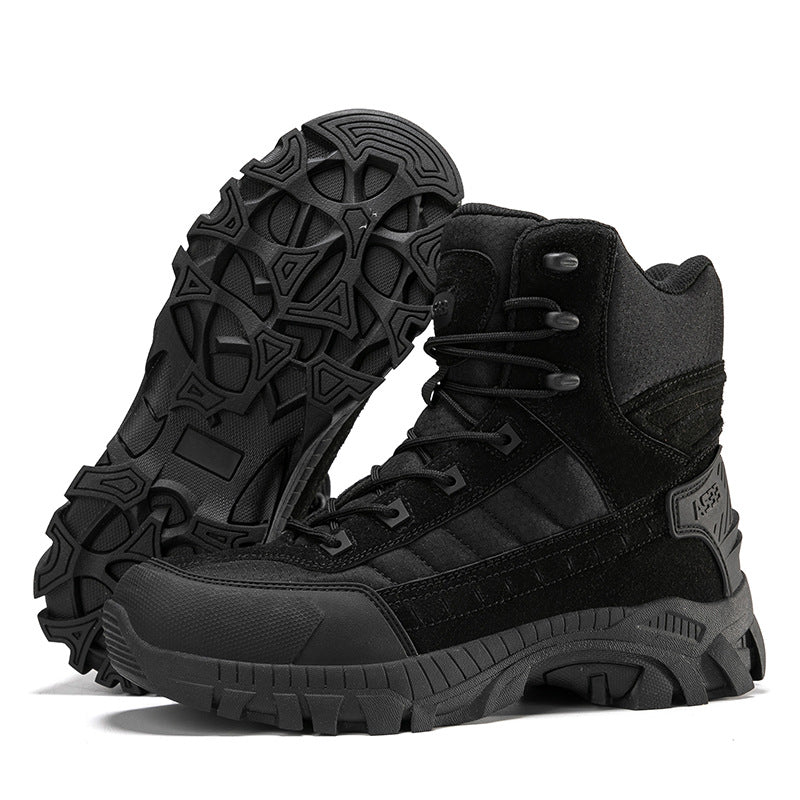 Herren Multif Funktionale Outdoor-Boots mit hohem Knöchelschutz und rutschfester Sohle R&B