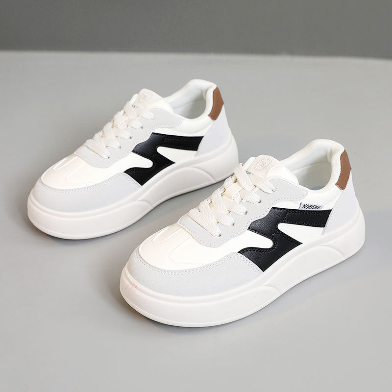 Damen Plattform-Sneaker mit modischem Design und dämpfender Sohle R&B
