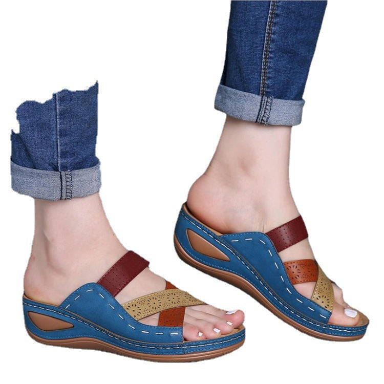 Damen Bequeme und modische Clogs mit atmungsaktiven Einsätzen R&B