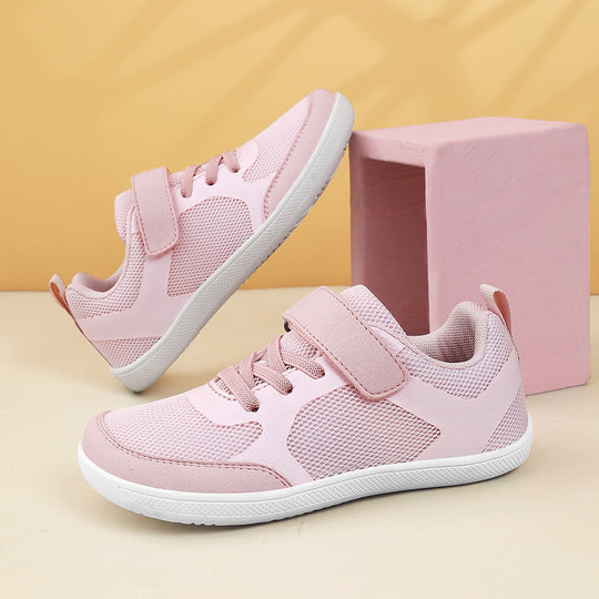 Unisex nan leichte Mesh-Sneaker mit elastischem Schnürsystem, Klettverschluss und EVA-Zwischensohle R&B