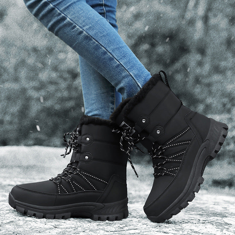 Damen Winterstiefel mit isolierender Fütterung und rutschfester Sohle R&B 1770350024