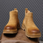 Damen Modische Chelsea-Stiefel mit rutschfester Profilsohle und bequemem Innenfutter R&B