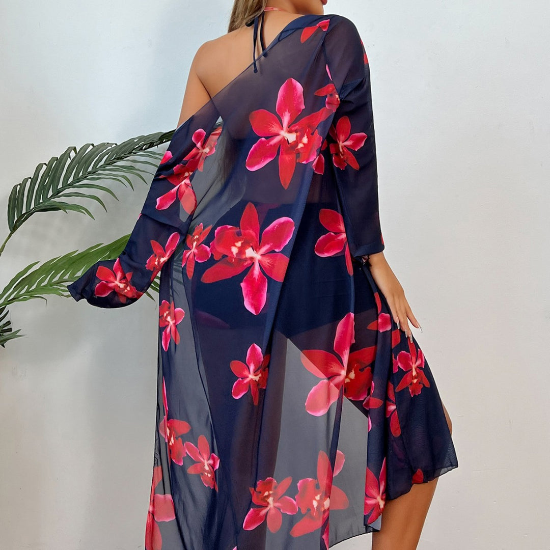 Damen Bademode-Set mit floralem Design R&B
