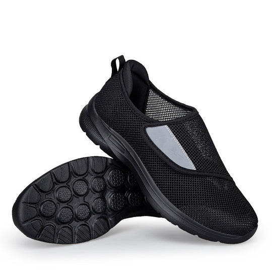 Damen Atmungsaktive Slip-On Sneakers mit rutschfester Sohle R&B