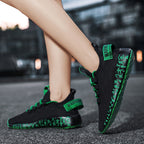 Damen Sportliche Leichtgewicht Sneakers mit rutschfester Laufsohle und atmungsaktivem Design