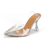 Damen Glitzernde Slingback Pumps R&B