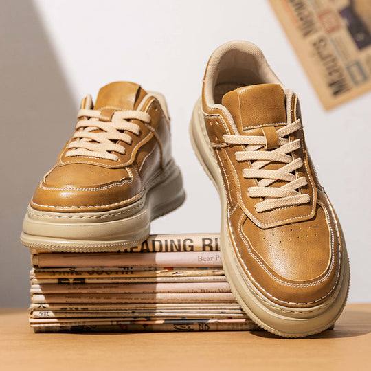 Damen Sneakers mit gepolsterter Laufsohle und hochwertigem Leder R&B