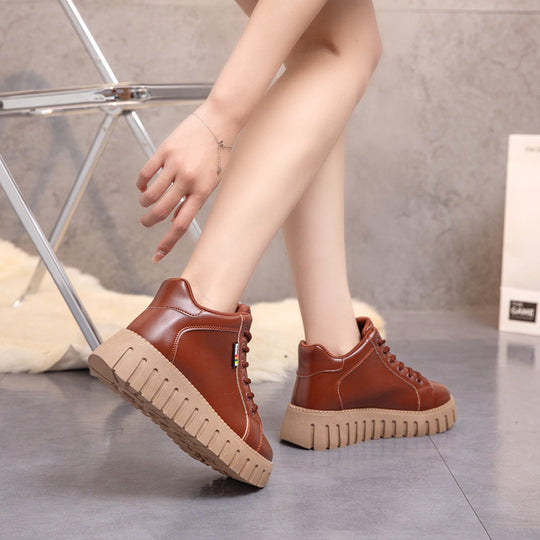 Damen modische High-Top Sneakers mit rutschfester Sohle R&B