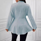 Damen Moderne Blazerjacke mit elegantem Schnitt R&B