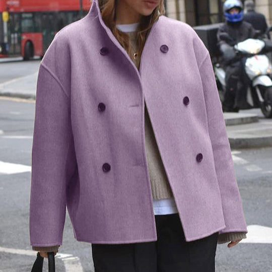 Damen modischer oversize Mantel R&B