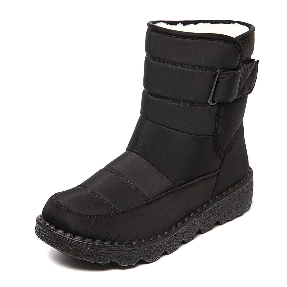 R&B | Wasserdichte High-Top Slip-On Schneestiefel