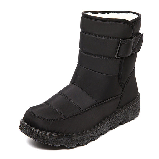 R&B | Wasserdichte High-Top Slip-On Schneestiefel
