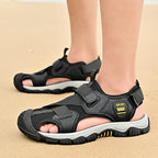 Damen Sportliche Sandalen mit verstellbarem Riemen und rutschfester Sohle R&B