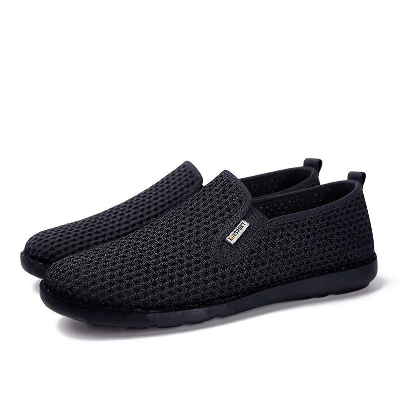Damen Atmungsaktive Slip-On Sneakers mit flexiblem Netzobermaterial R&B
