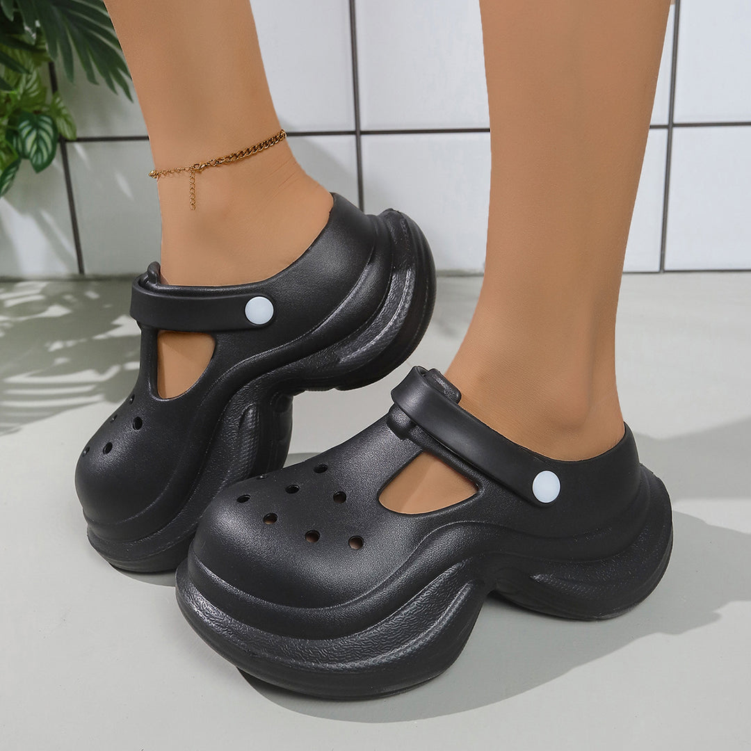 Damen Hochwertige Clogs mit ergonomischem Design und verstellbarem Riemen R&B