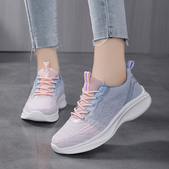 Damen Sportliche Laufschuhe mit atmungsaktiver Mesh-Konstruktion und bequemer Dämpfung R&B