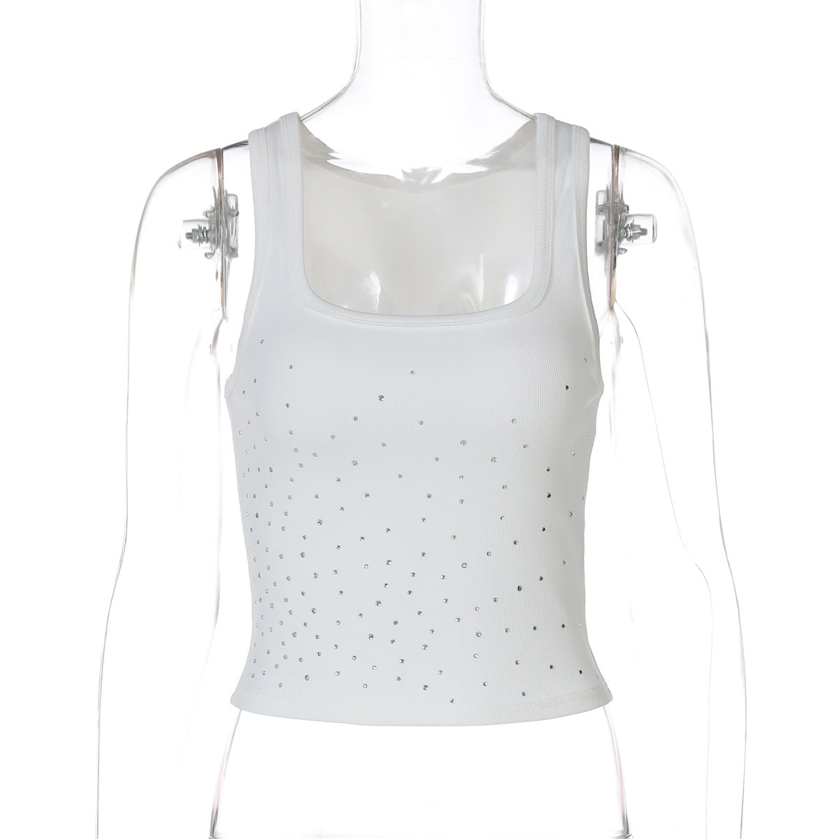 Damen Trendiges Glitzerndes Bustier-Top R&B