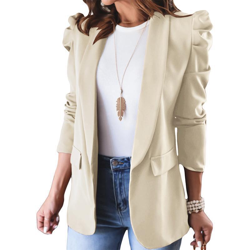 Damen Blazer mit puffärmeligem Design und elegantem Schnitt R&B