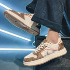 Damen Sneakers mit kunstvoller Paisley-Musterung und atmungsaktiver Oberflächenstruktur