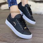 Damen Atmungsaktive Sneakers mit elegantem Metallakzent R&B